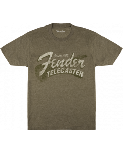 Fender Since 1951 Telecaster T-Shirt, Military Heather Green, 2XL, XX-Large