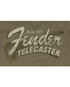 Fender Since 1951 Telecaster T-Shirt, Military Heather Green, S, Small