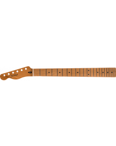 Fender LEFT-HANDED Satin Roasted Maple Tele Neck, 22 Jumbo, 12", Flat Oval