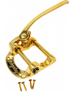 Bigsby B5LH Vibrato/Tremolo Tailpiece, LEFT-HANDED, Gold, 180-0495-503