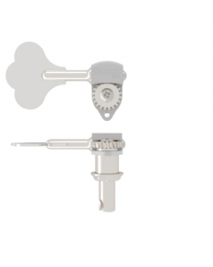 Hipshot 20670CT Clover Key Treble Side Ultralite® Bass Tuning Key 3/8"- Chrome