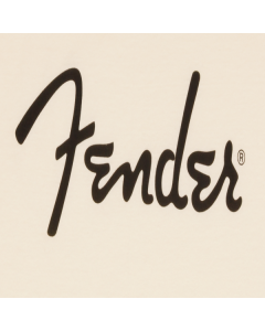 Fender Spaghetti Logo Guitar T-Shirt, Olympic White, M, MEDIUM