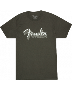 Genuine Fender Reflective Ink Logo T-Shirt, Charcoal, Small