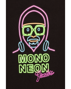  Fender Guitars Mono Neon Glow T-Shirt, Black, S, SMALL