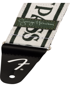 Genuine Fender GEORGE HARRISON All Things Must Pass Logo Guitar Strap, White