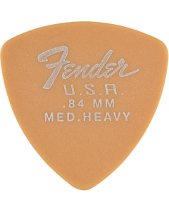 Fender Dura-Tone 346 Shape Guitar Picks, .84, Butterscotch Blonde, 12-Pack