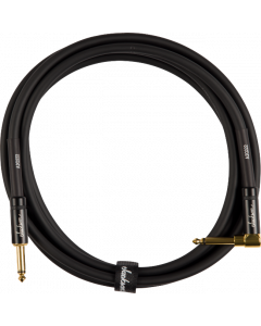  Jackson High Performance Guitar/Instrument Cable, Black, Right-Angle, 10.93' ft