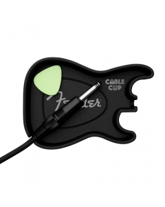 CABLE CUP x Fender Guitar Pick/Cable Holder, Strat Body Shape