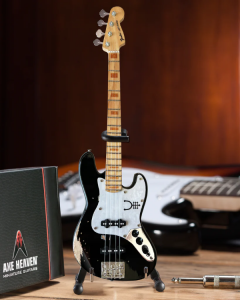 AXE HEAVEN Geddy Lee Vintage Tour Edition Jazz Bass Model Miniature Guitar Gift