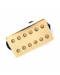 DiMarzio DP100FG Super Distortion Pickup, F-spaced , Gold Cover