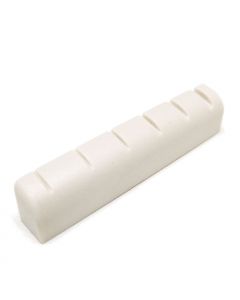 Graph Tech TUSQ Slotted 1/4" White Acoustic Guitar Nut, PQ-6143-00