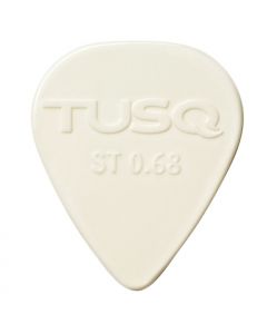 Graph Tech TUSQ Standard White Guitar Picks .68MM (6 Pack Set) - Bright Tone