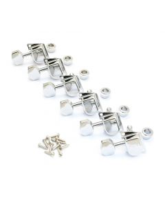 Genuine Fender 70's F-Style LEFTY, Left-Hand Tuners/Machines/Tuning Pegs, CHROME