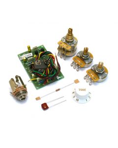 Genuine Fender Stratocaster Active Pre-Amp 25DB Mid Boost Upgrade Wiring Kit