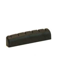 Graph Tech Black TUSQ XL 1/4" Epiphone Style (post-2014) Slotted Nut, PT-6061-00