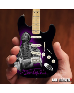 AXE HEAVEN Official Jimi Hendrix Fender Strat Tribute Miniature Guitar Display Gift