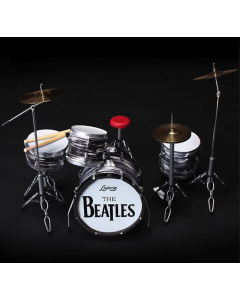 AXE HEAVEN Fab Four Classic Oyster Ringo Starr MINIATURE Drum Set Display Gift