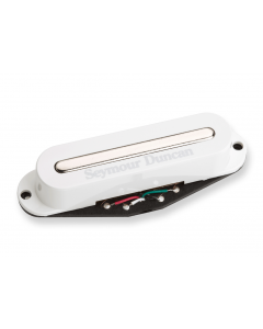 Seymour Duncan STK-S2b Hot Stack for Strat Pickup, White Cover, 11203-03-Wc