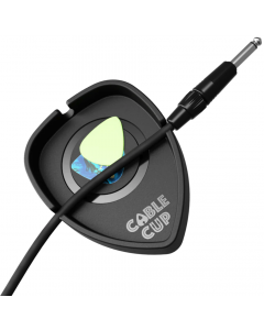 CABLE CUP Guitar Pick and Cable Holder, Amp-Top/Tabletop Microsuction Tray