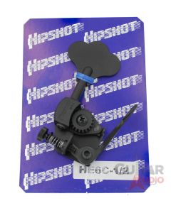 Hipshot HE6C-1/2 Ultralite D-Tuner X-Tender 1/2 Bass, Black, 20685B