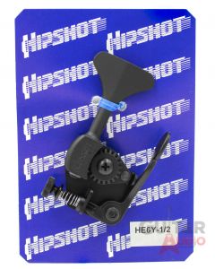 Hipshot HE6Y-1/2 Ultralite D-Tuner X-Tender 1/2 Bass, Black, 20665B