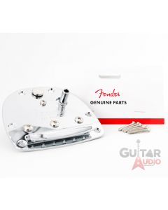 Genuine Fender Classic Player Jazzmaster/Jaguar Tremolo Tailpiece with Screws