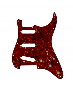 920D Custom SSS Pre-Wired Pickguard for Strat With A Tortoise Pickguard and S5W-BL-V Wiring Harness