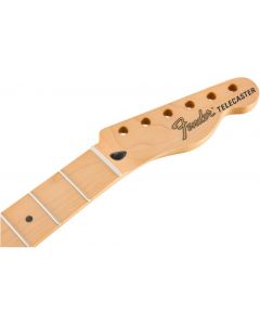 Genuine Fender Deluxe Series Telecaster/Tele Maple Guitar Neck, 12" Radius