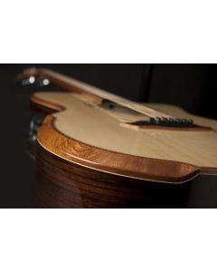 Washburn WCG25SCE Comfort Series Deluxe Acoustic Electric Guitar, Natural