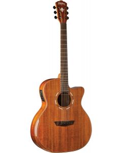 Washburn WCG55CE Comfort Series Grand Auditorium Koa Acoustic-Electric Guitar