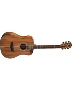 Washburn WCGM55K Comfort Series Semi-Cutaway Acoustic Guitar with Gig Bag