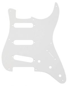 Genuine Fender '56/'59 Strat/Stratocaster Guitar Pickguard, 1-Ply EGGSHELL WHITE