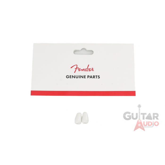 Genuine Fender Stratocaster Strat Guitar Pickup Selector Switch Tips - White