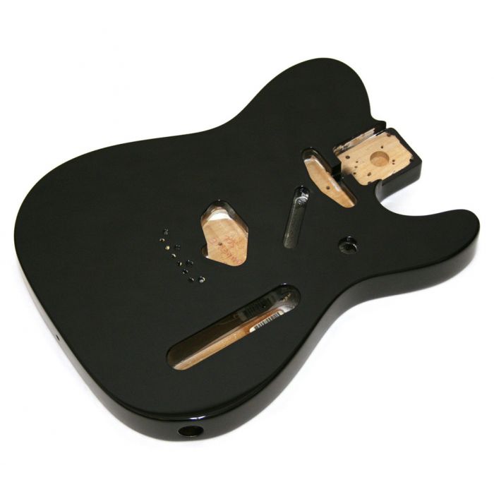 Genuine Fender Mexico Tele/Telecaster SS Alder Body Vintage Bridge Mount - BLACK