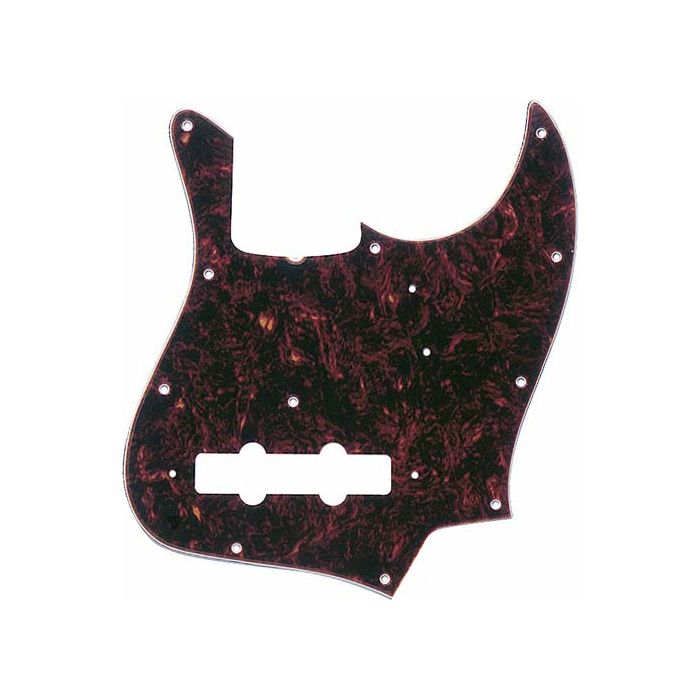 Genuine Fender '62 Jazz Bass Tortoise Shell 4-Ply 11-Hole Pickguard 099-2022-000