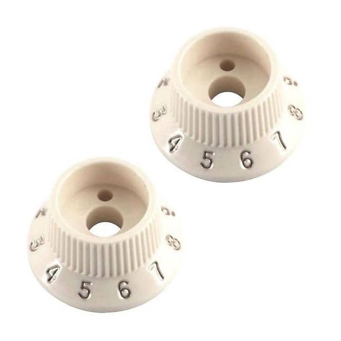 Fender Strat Switch Knob, Aged White, f/ S-1 Switch/Pots, 005-9267-030