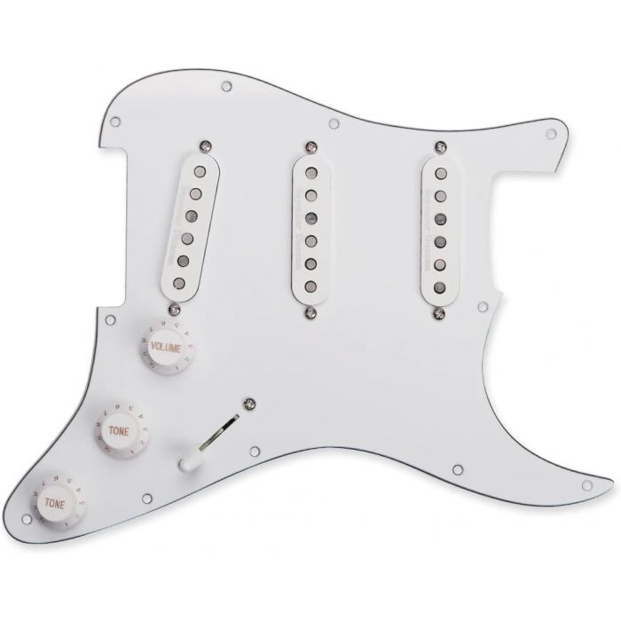 SEYMOUR DUNCAN Prewired/Loaded White Pickguard w/ California 50's SSL-1 Pickups