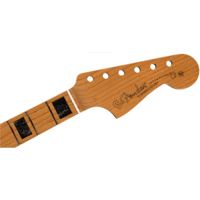 Fender Roasted Jazzmaster Neck, Block Inlays, 22 Med Jumbo, 9.5" Radius Modern C