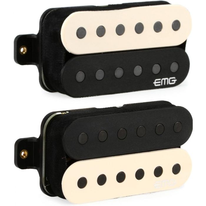 EMG Jim Root JR Daemonum Open-Coil Humbucker Pickup Set, ZEBRA (7194.00)