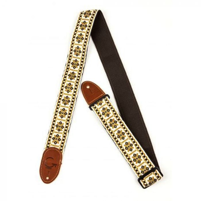 Genuine Gretsch "G" Brand Logo Guitar Strap - Diamond, 922-0060-101