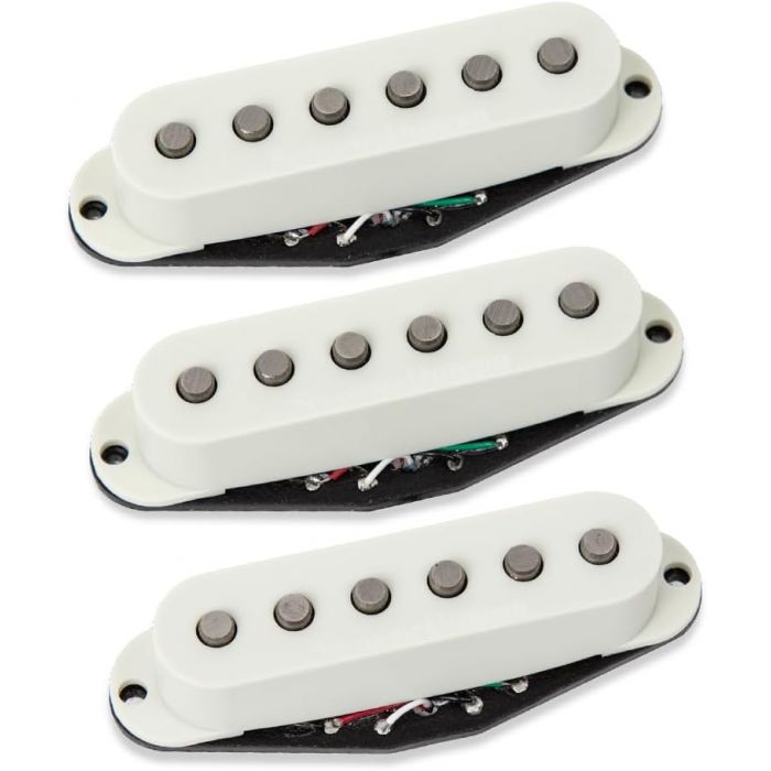 Seymour Duncan Hot Chicken Strat/Stratocaster Complete Pickup Set, OFF-WHITE