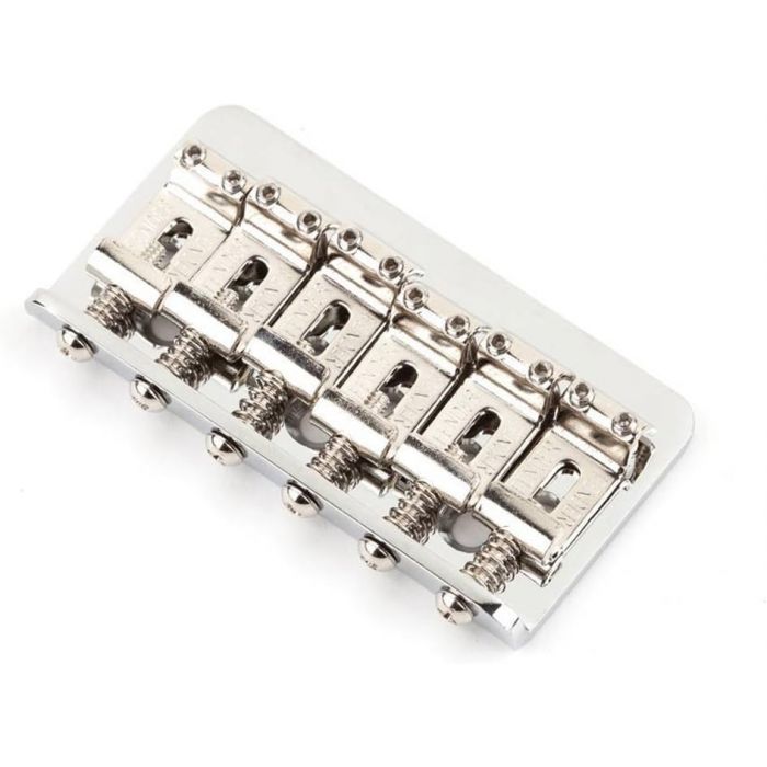 Genuine Fender Telecaster/Tele OR Stratocaster/Strat Hardtail Bridge, Chrome