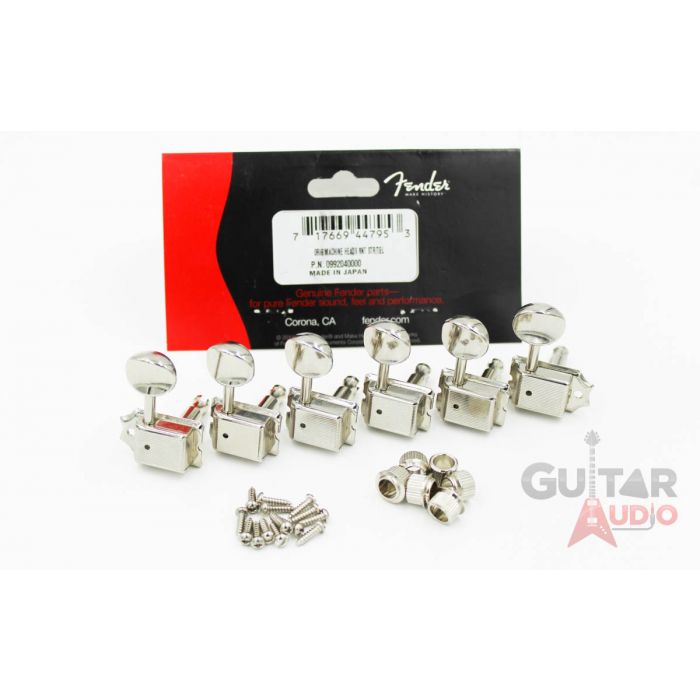 Genuine Fender Nickel Vintage Strat/Tele Stratocaster/Telecaster Tuners Machines