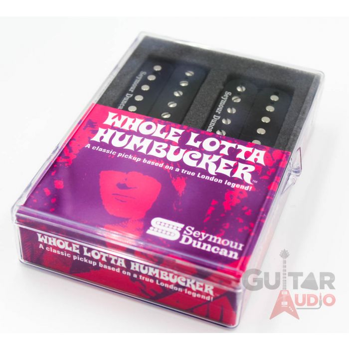 Seymour Duncan SH-18s Whole Lotta Humbucker Pickups Set, Bridge & Neck, Black