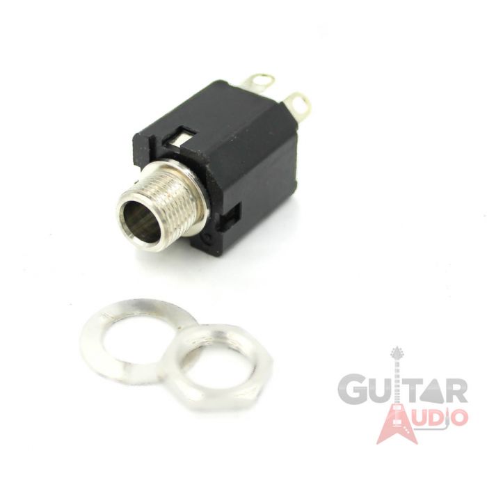 Genuine Fender 1/4" Closed STEREO Guitar Output Jack, SPST 005-8251-049