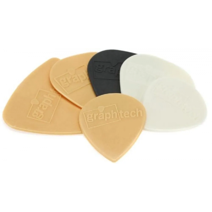 Graph Tech TUSQ Mixed Size/Shape/Tone Guitar Picks - Variety 6-Pack