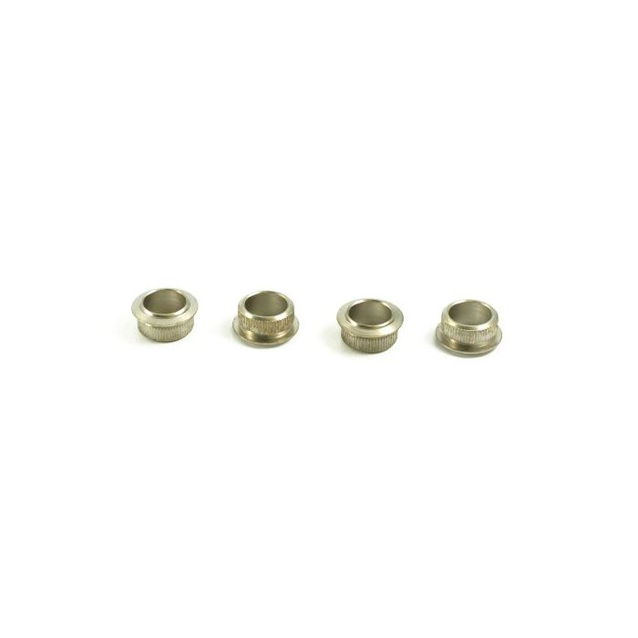 Genuine Fender (4) Nickel Fender 50s 60s USA Reissue Vintage Bass Tuner Bushings