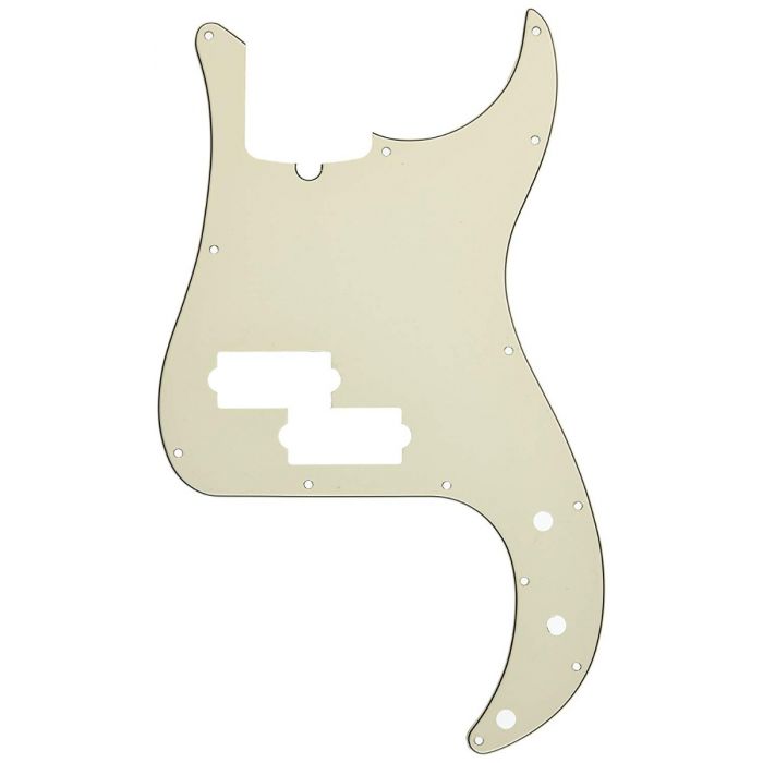 Genuine Fender Modern Precision P-Bass Pickguard, 13-Hole - Parchment