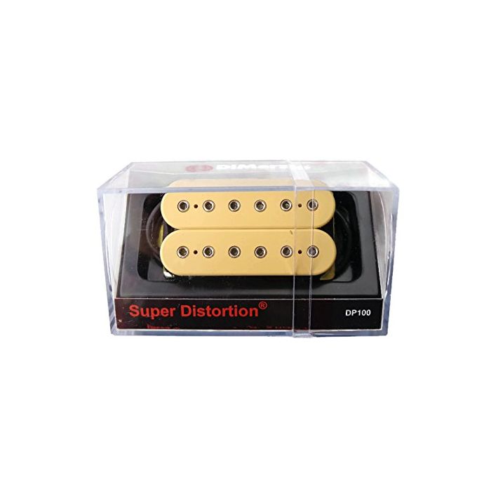 DiMarzio DP100 Super Distortion Humbucker Guitar Pickup - CREAM