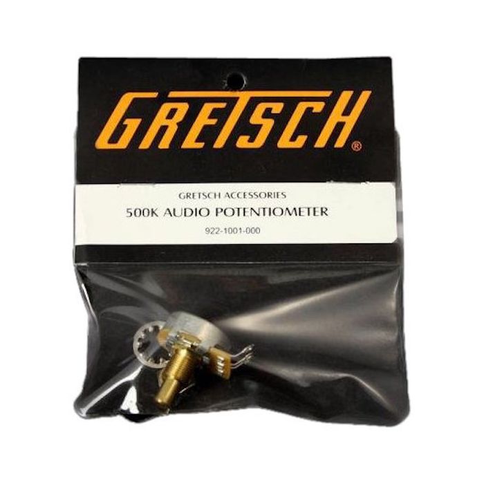 Genuine Gretsch CTS 500K Solid Shaft Audio Pot/Potentiometer, 922-1001-000